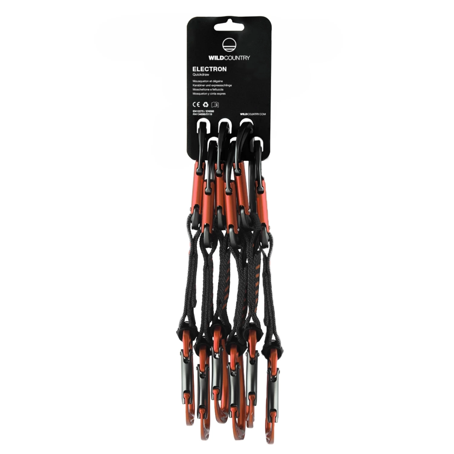 Wild Country Electron 12cm Quickdraw 6-pack - Image 2