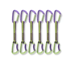 Wild Country Session Quickdraw 6-Pack (Purple/Green)
